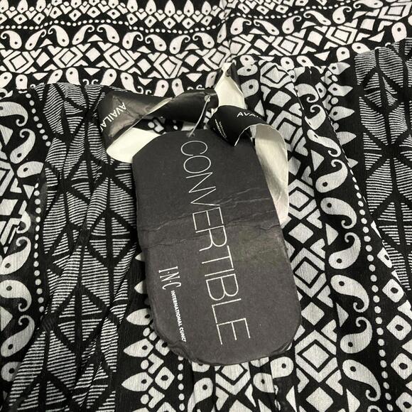 Inc International Concepts Petite Medium Tube Top Dress -black& White NWT - Picture 4 of 10